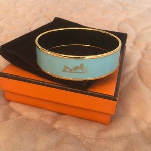 Hermès enamel bracelet